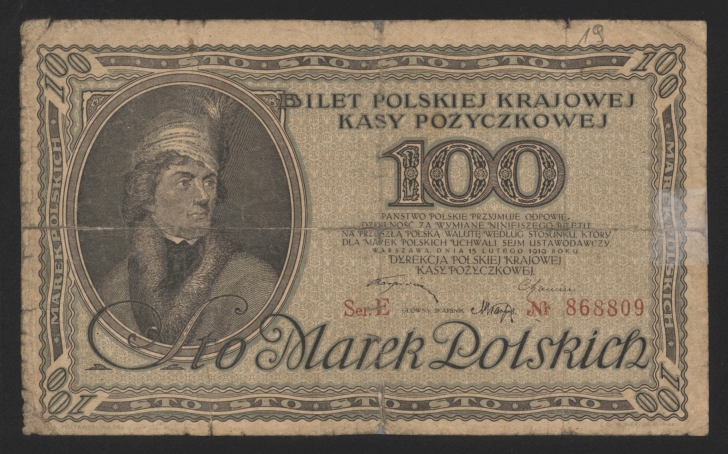 100 Marek Polakich z 1919 roku
