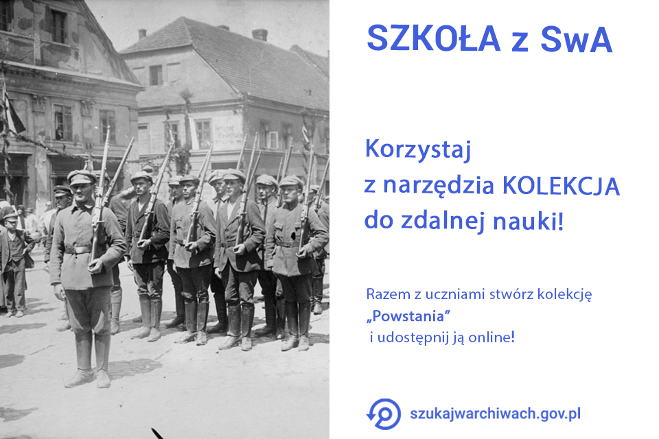Fotografia z okresu III powstania śląskiego, przedstawia pododdział powstańczy w Rybniku. Widoczni ochotnicy z karabinami, 1921 rok.